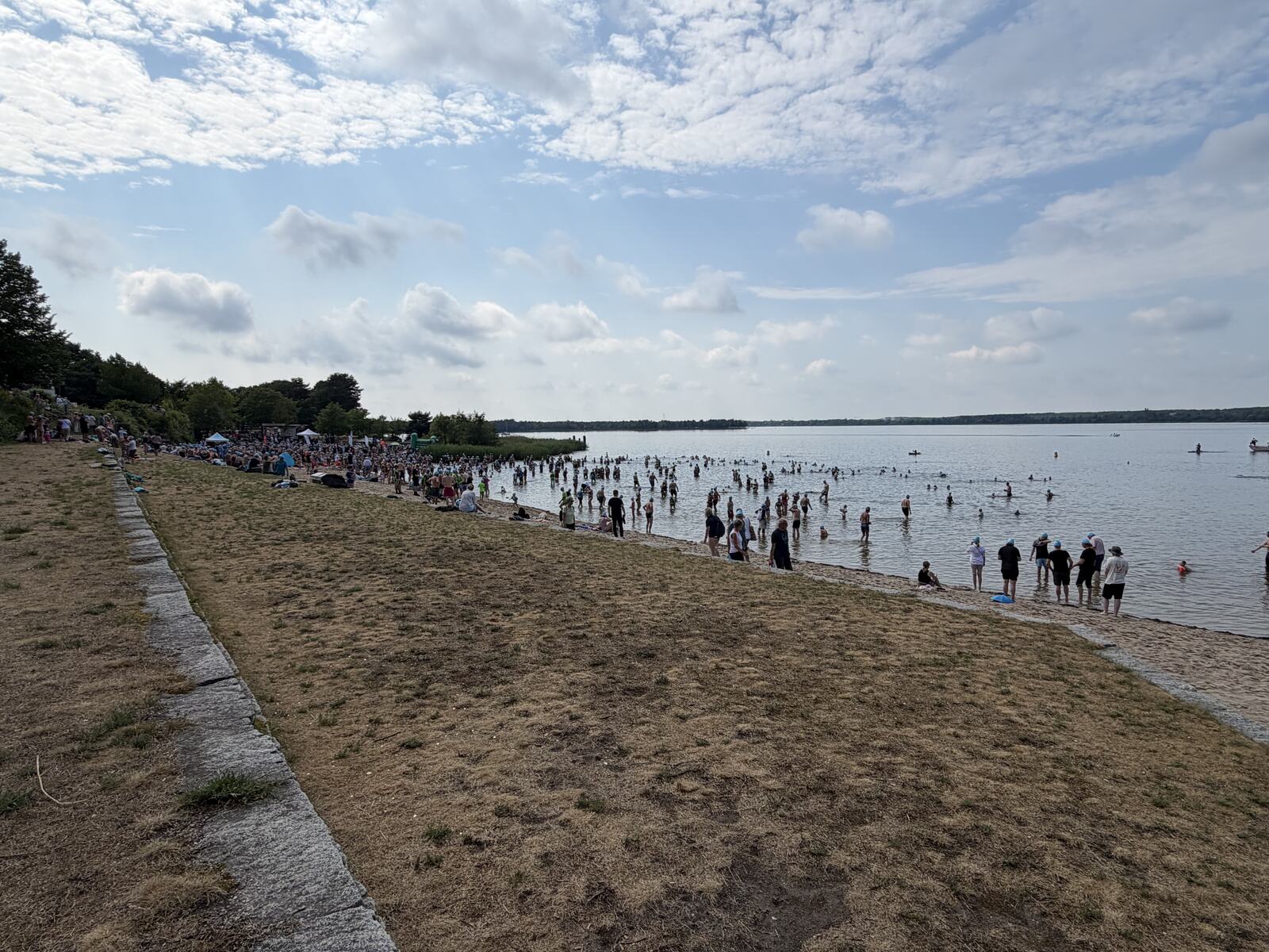 Sommertag am Strand Großkoschen